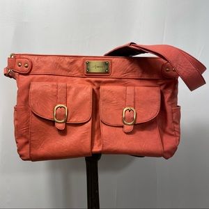 Kelly Moore Classic Shoulder Bag Camera Bag Photographer Bag Coral/Pink